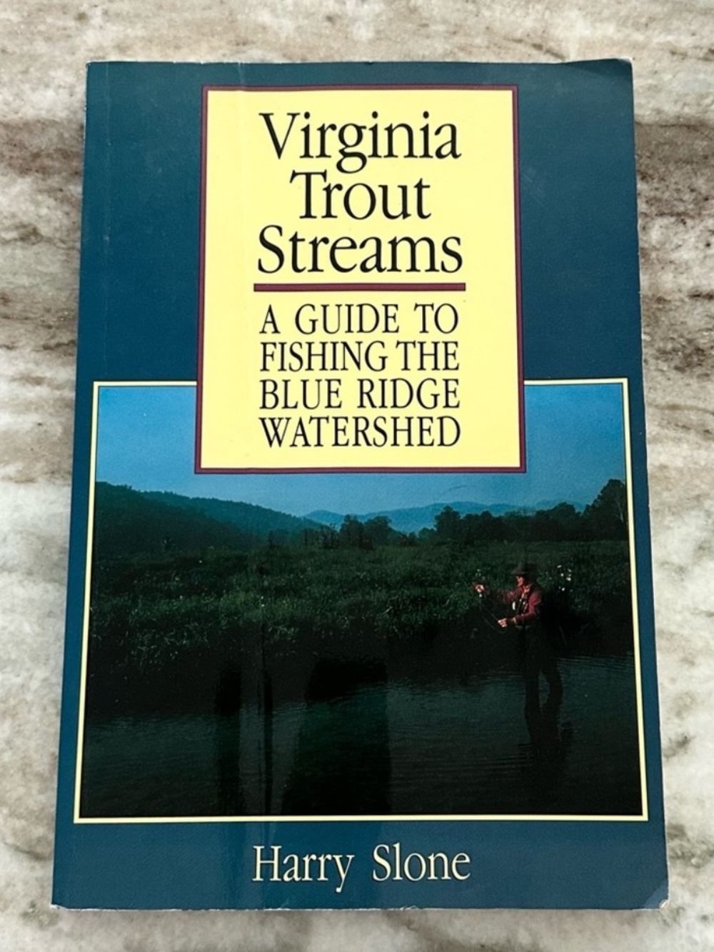 Vintage 1991 Virginia Trout Streams -Guide To Fishing Blue Ridge Watershed Book